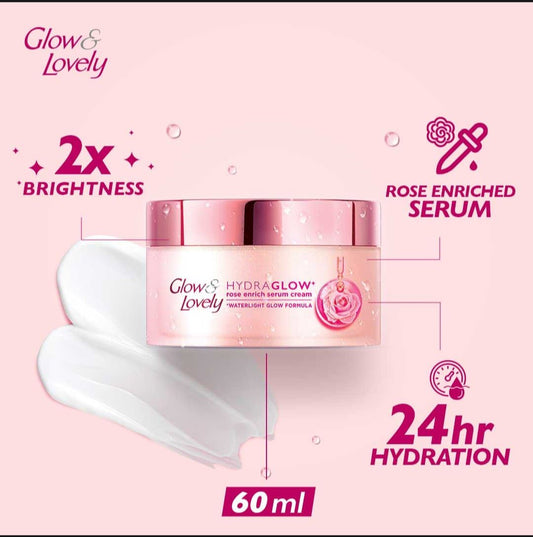 Glow Lovely Rose Hydrating Serum Cream