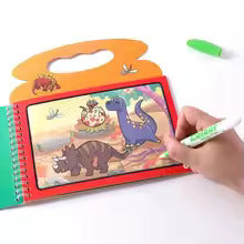 Magical Water Drawing Book – Reusable Montessori Coloring Toy for Kids