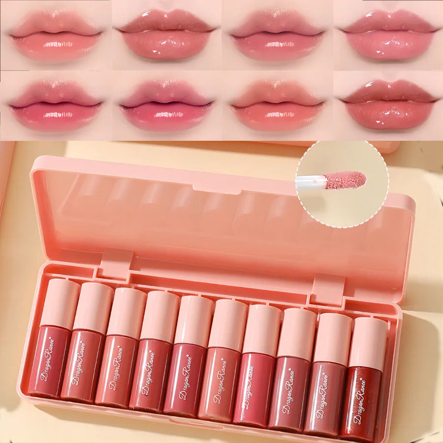 Nude Lip Gloss Set (Pack of 6)